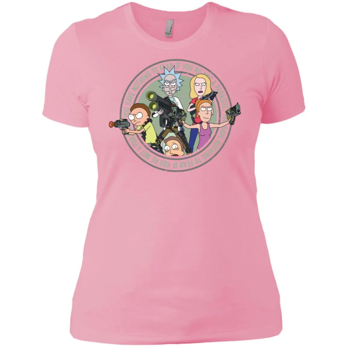 Rick And Morty And The Smith Family Women T-Shirt