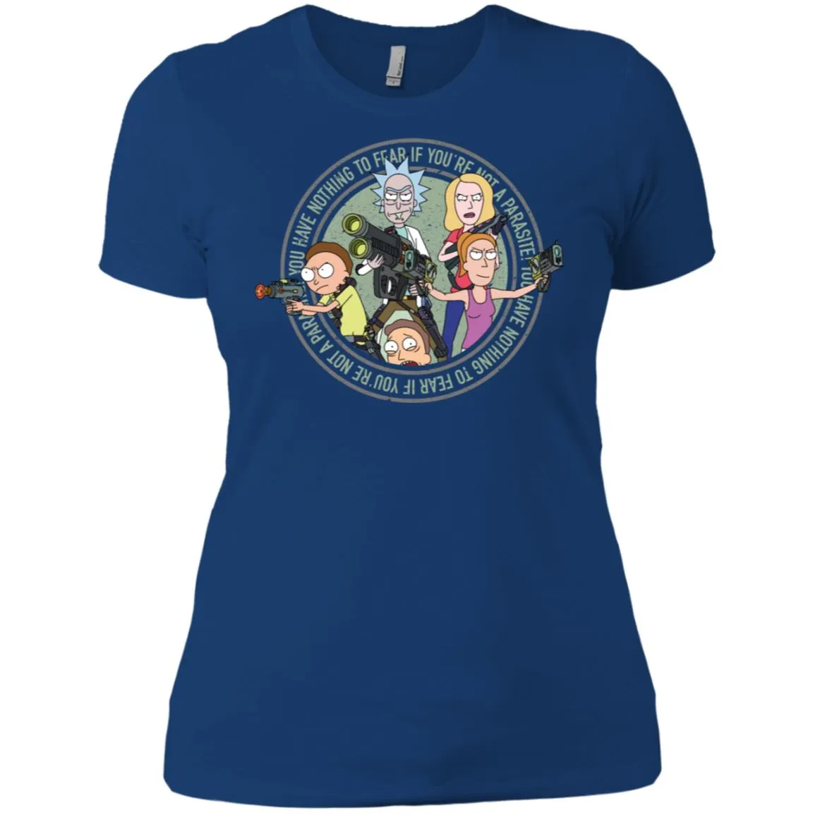 Rick And Morty And The Smith Family Women T-Shirt