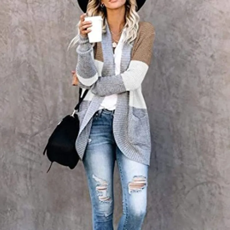 RTS: Zora three tone cardigan