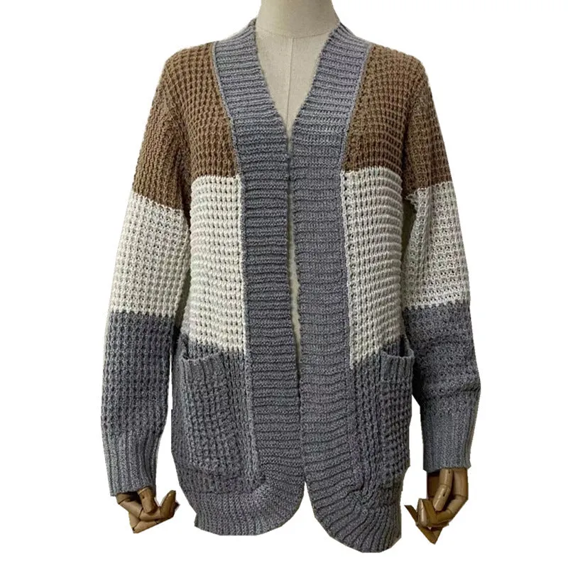 RTS: Zora three tone cardigan