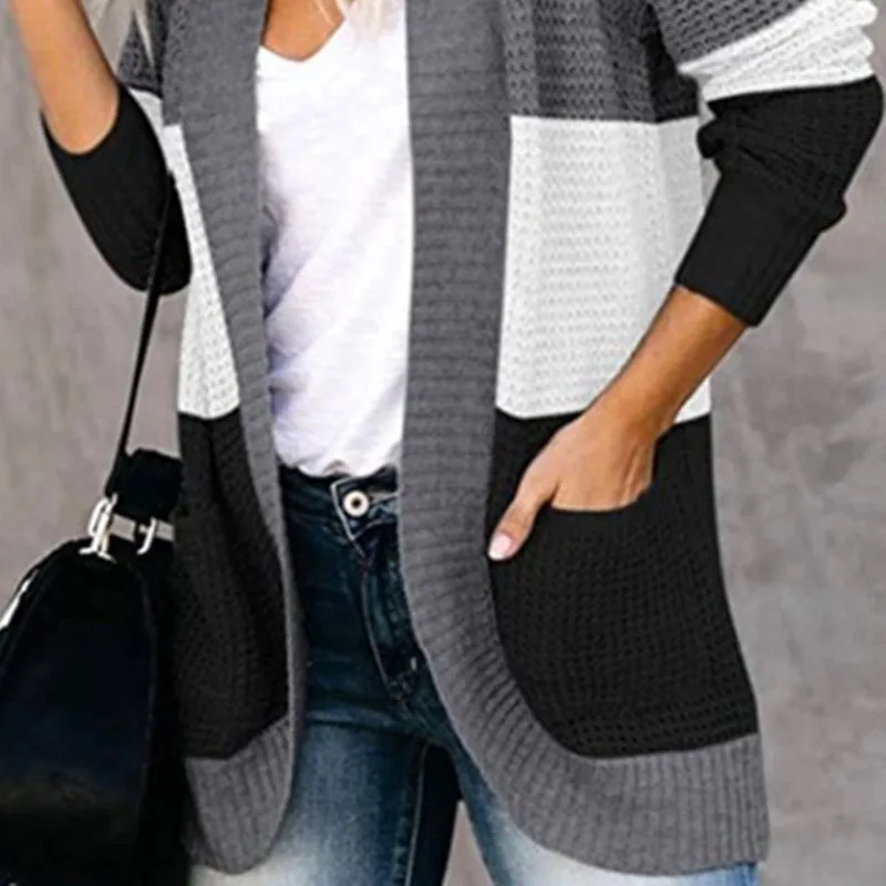 RTS: Zora three tone cardigan