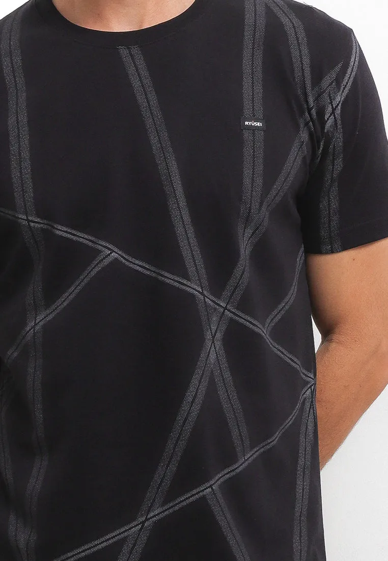 Ryusei Kaos Pria Noritaka FP Black