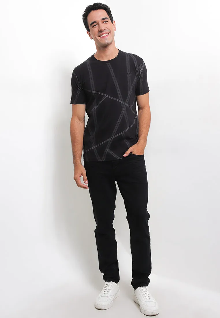 Ryusei Kaos Pria Noritaka FP Black