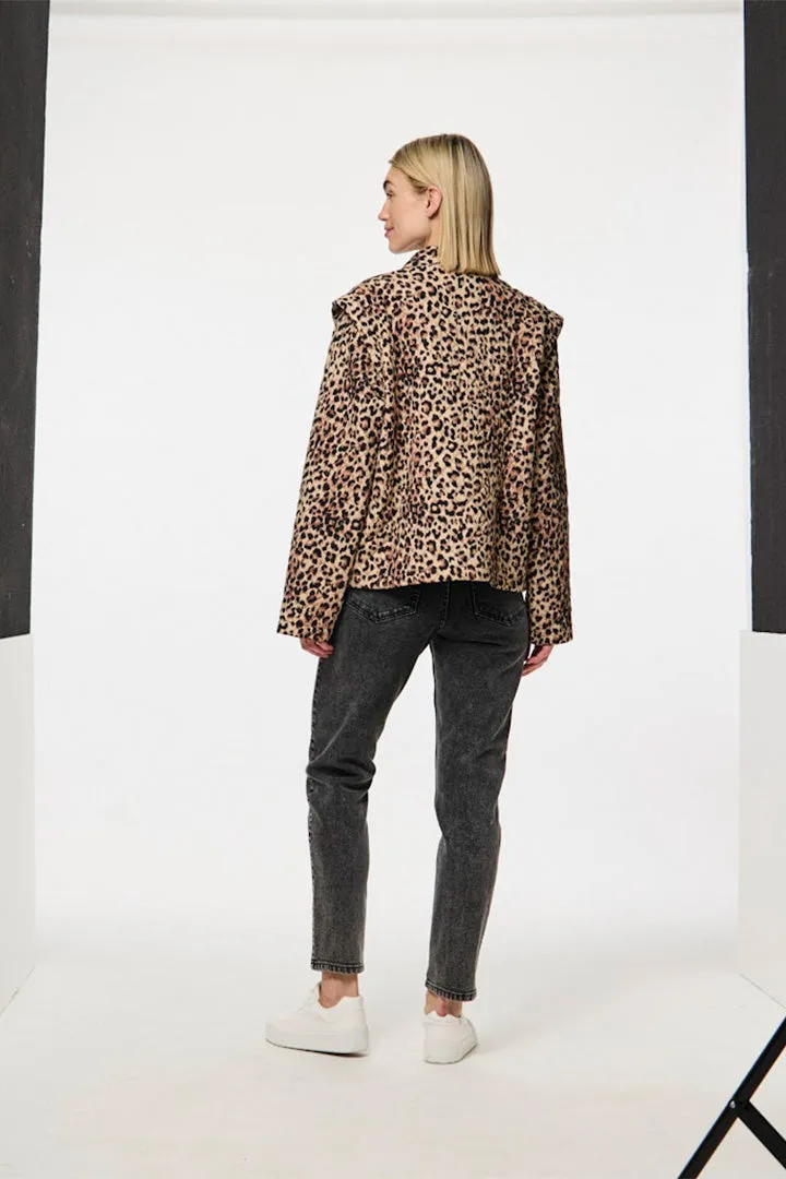 Saroline Leopard Jacket