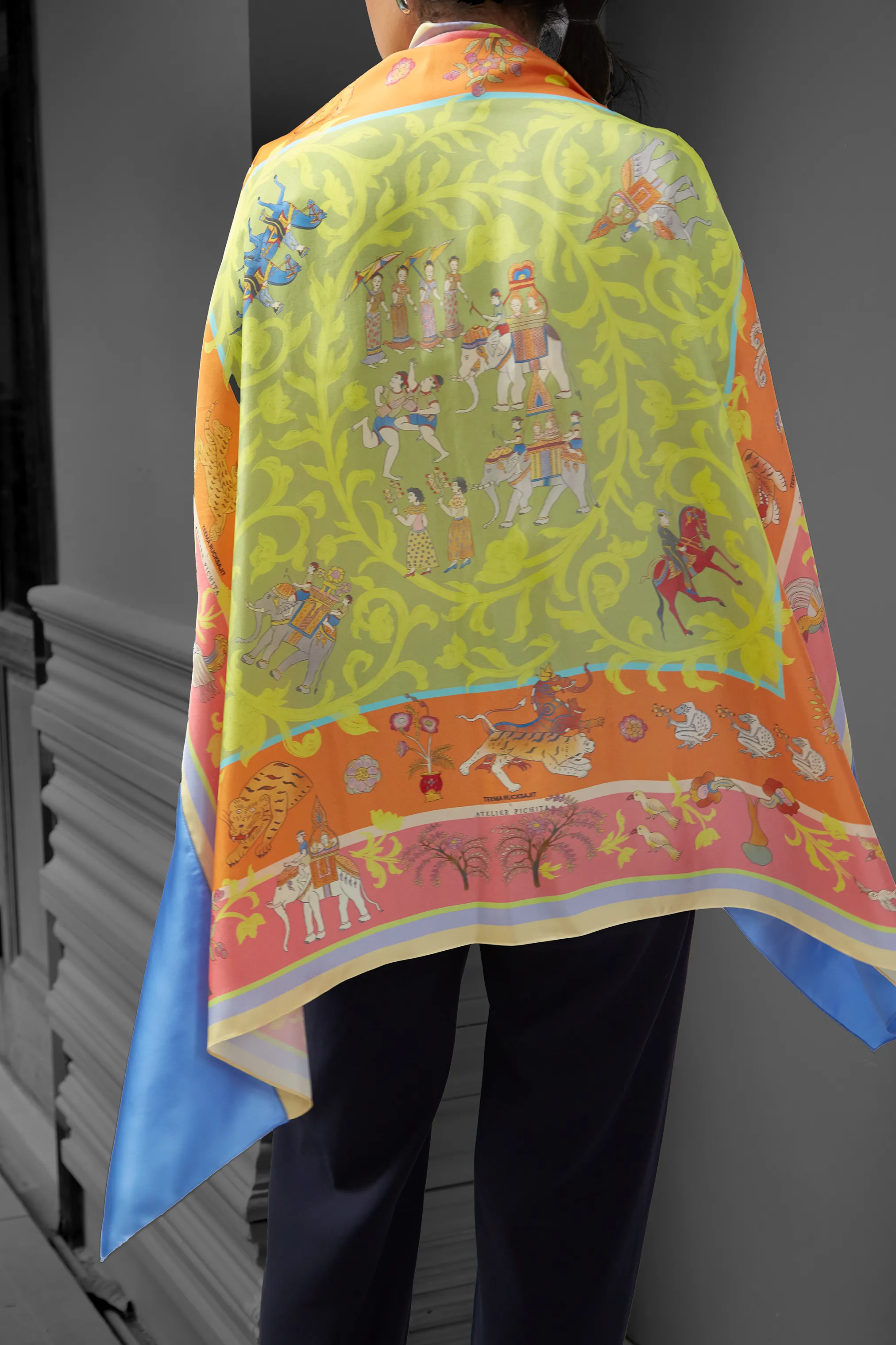 Shawl Orange