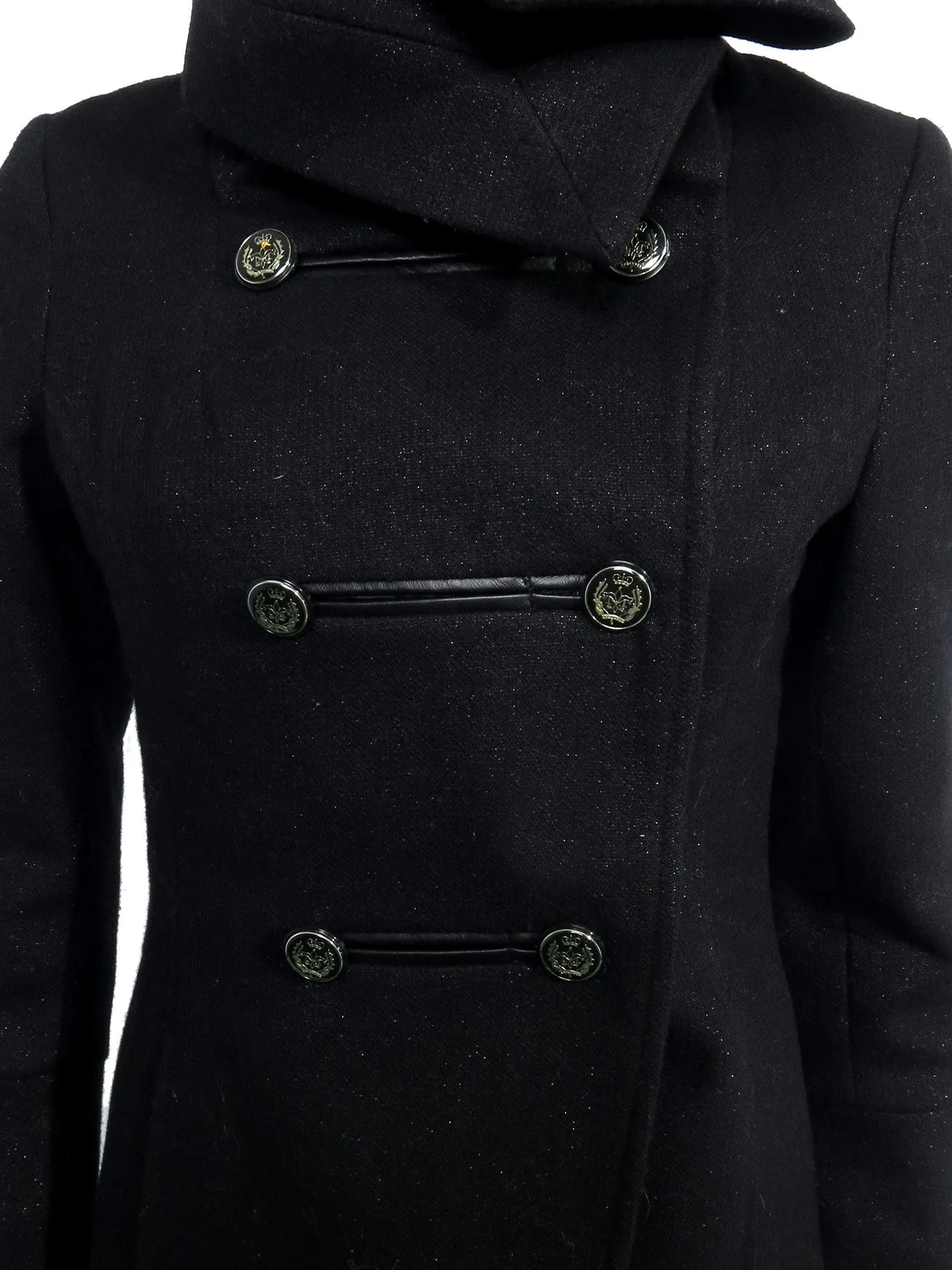 Shimmer Wool Coat