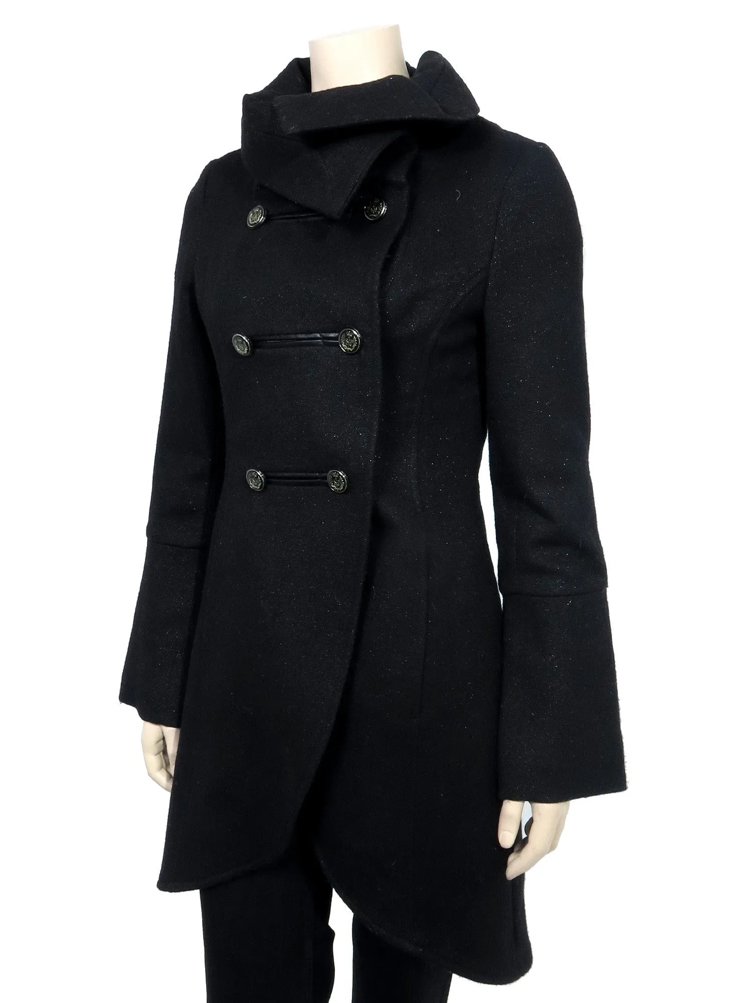 Shimmer Wool Coat