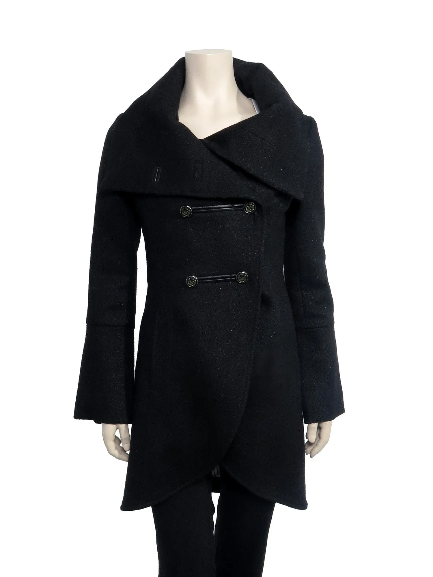 Shimmer Wool Coat
