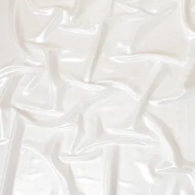 Silver premium Pure silk chiffon fabric with same tone metallic lurex in self design-D8873