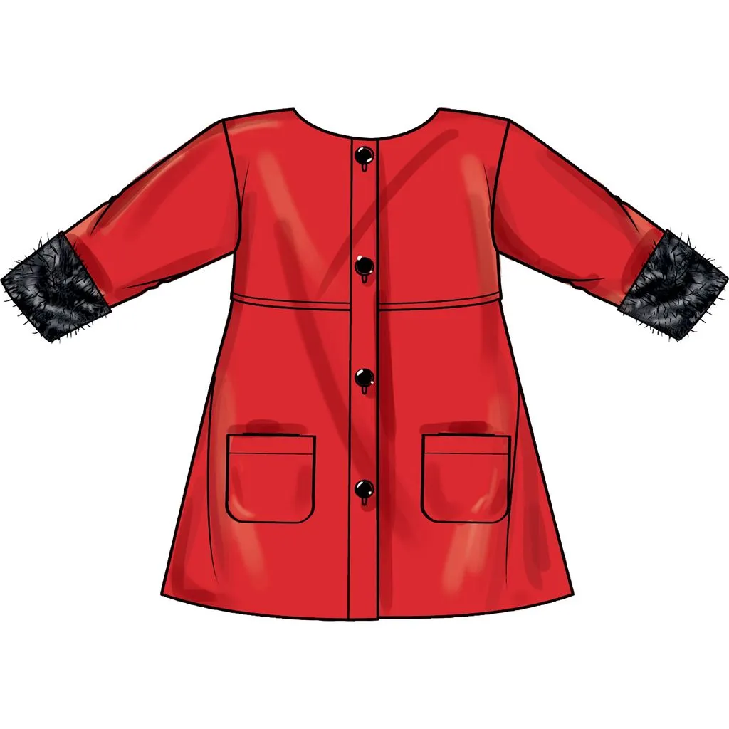 Simplicity Sewing Pattern S9461 Children's Coat