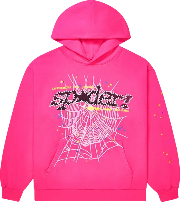 SP5DER  P*nk V2 Hoodie 'Pink'