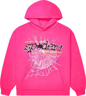 SP5DER  P*nk V2 Hoodie 'Pink'