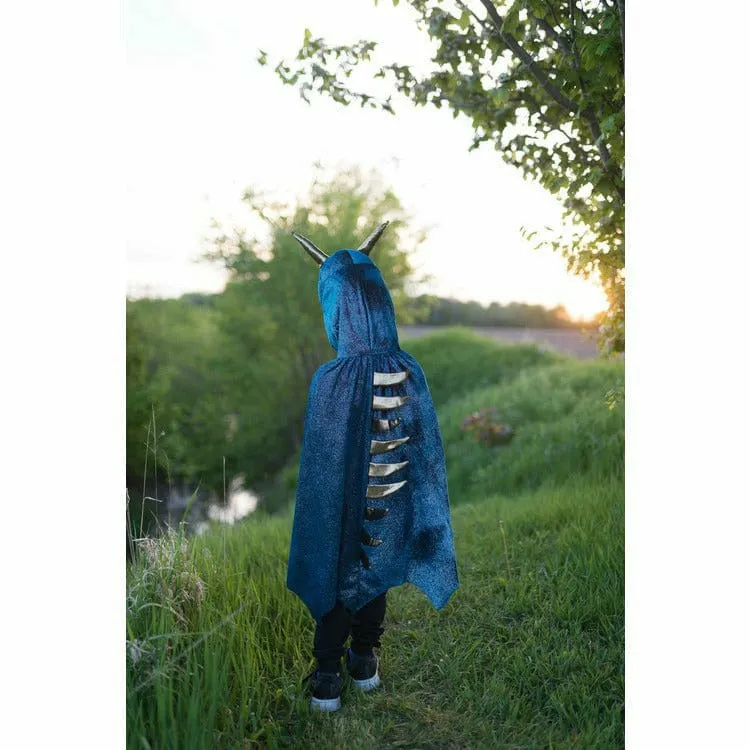 Starry Night Dragon, Teal/Gold, Size 5-6