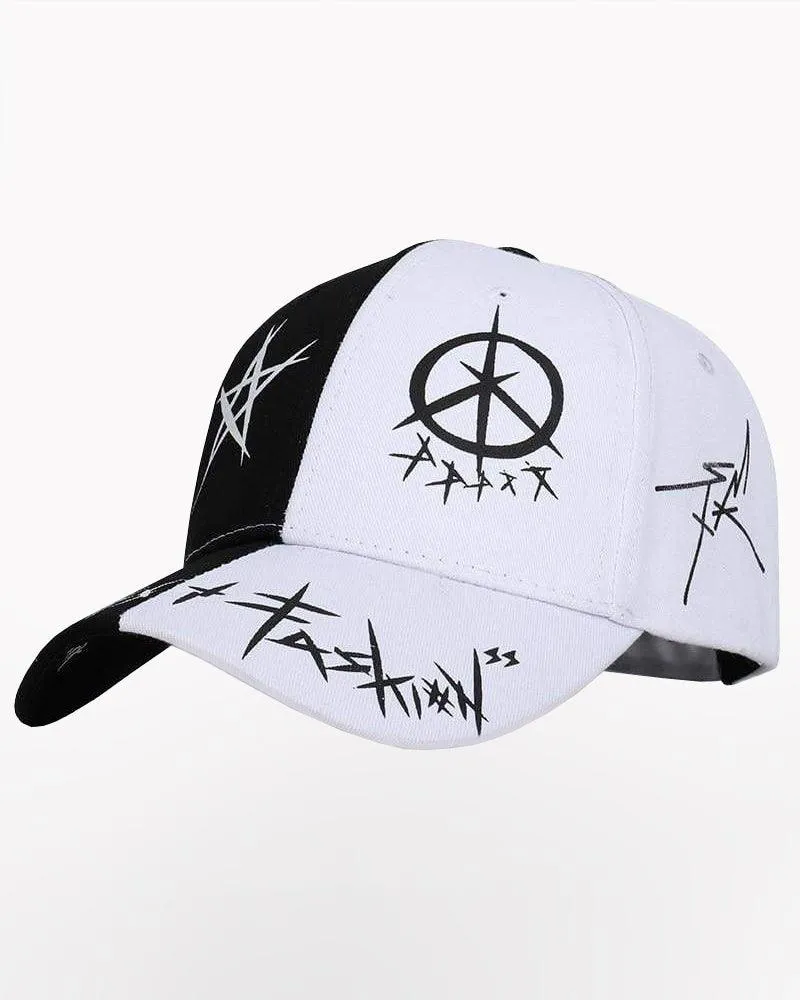 Streetwear Contrast Color Cap