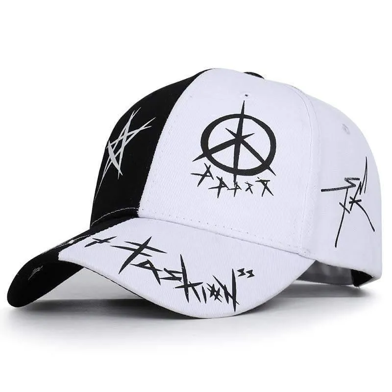 Streetwear Contrast Color Cap