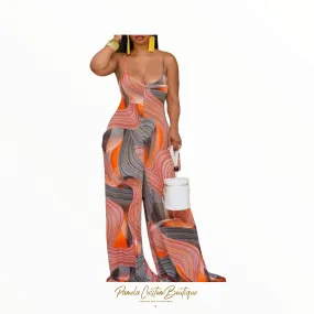 Tangerine Jumpsuit