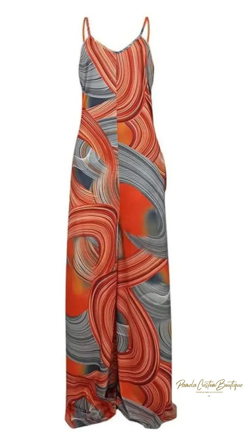 Tangerine Jumpsuit