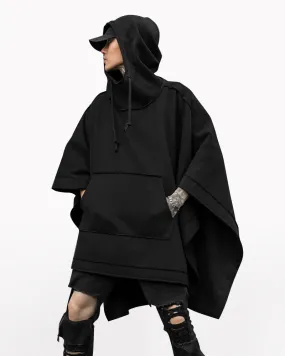 Techwear Batwing Loose Hooded Cape