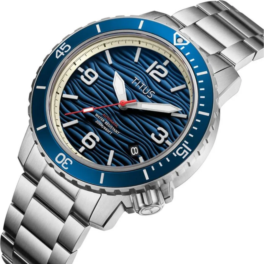 The Cape 3 Hands Date Automatic Stainless Steel Men Watch W06-03341-002