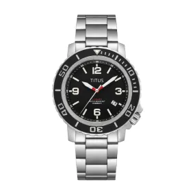 The Cape 3 Hands Date Mechanical Stainless Steel Men Watch W06-03227-001