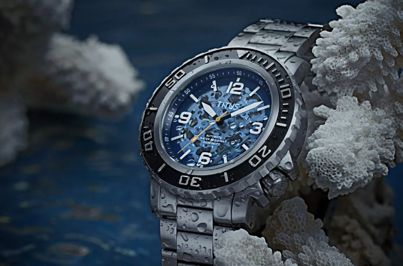 The Cape 3 Hands Mechanical Stainless Steel Men Watch W06-03279-002