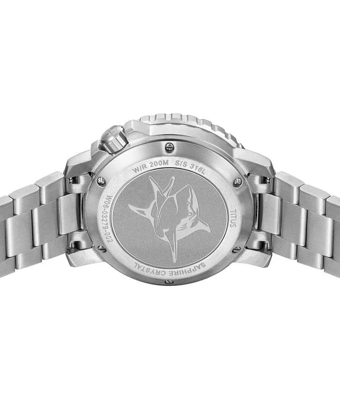 The Cape 3 Hands Mechanical Stainless Steel Men Watch W06-03279-002