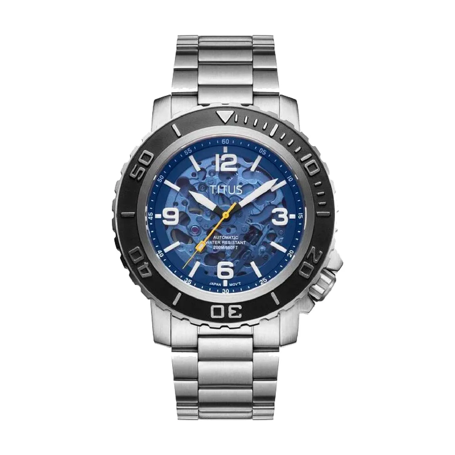 The Cape 3 Hands Mechanical Stainless Steel Men Watch W06-03279-002