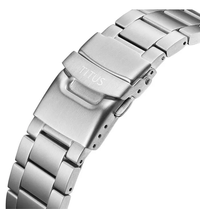 The Cape 3 Hands Mechanical Stainless Steel Men Watch W06-03279-002
