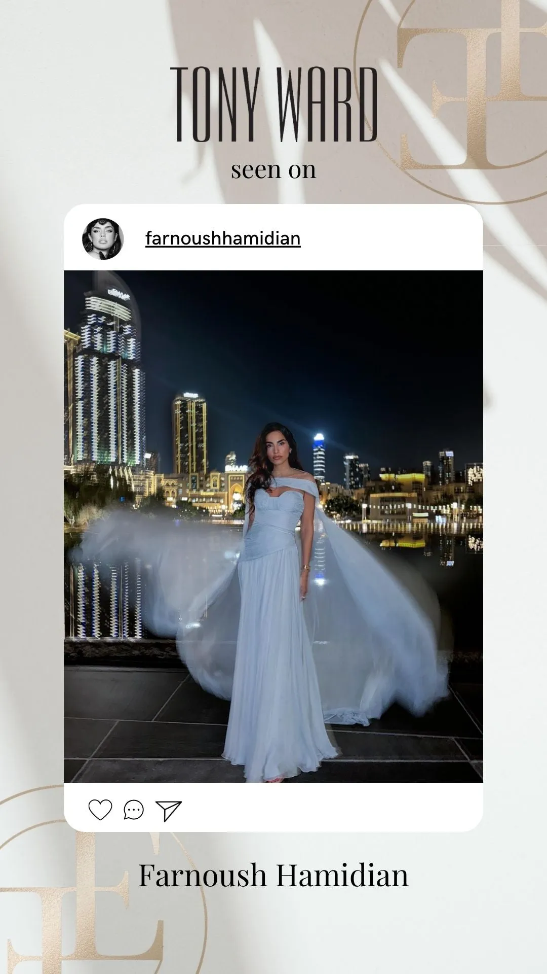 The Shoulder Line Light Blue Dress