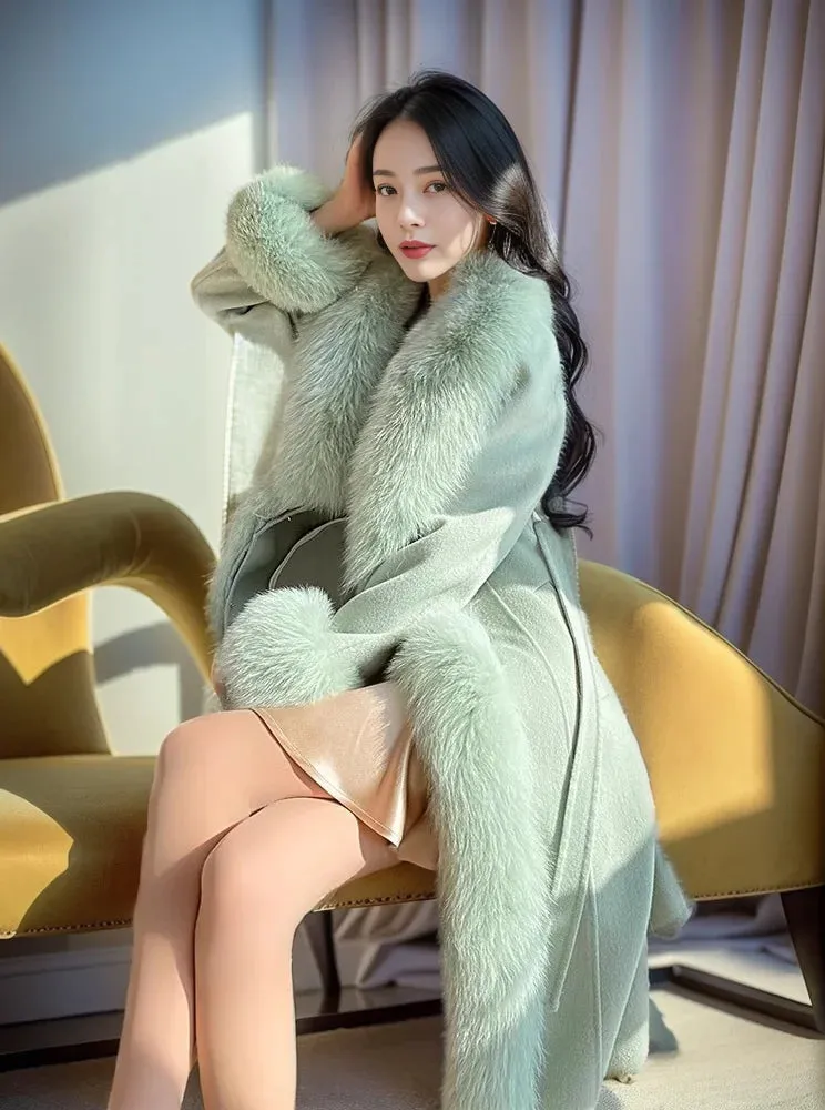 Thickened Woolen Coat