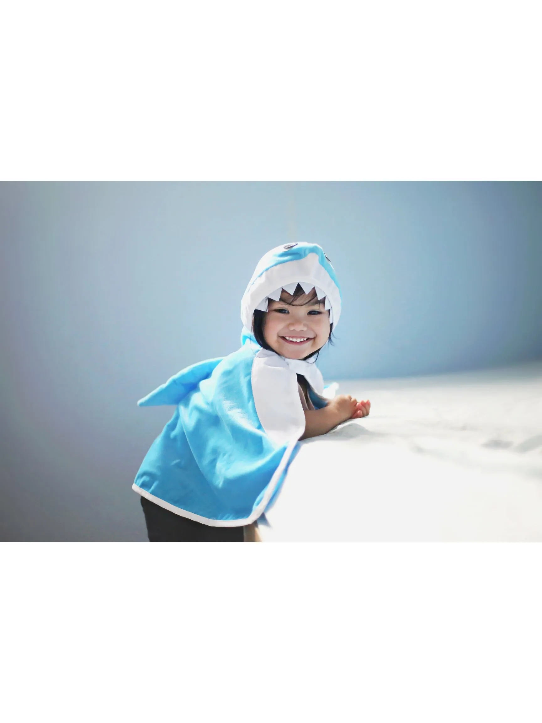 Toddler Shark Cape