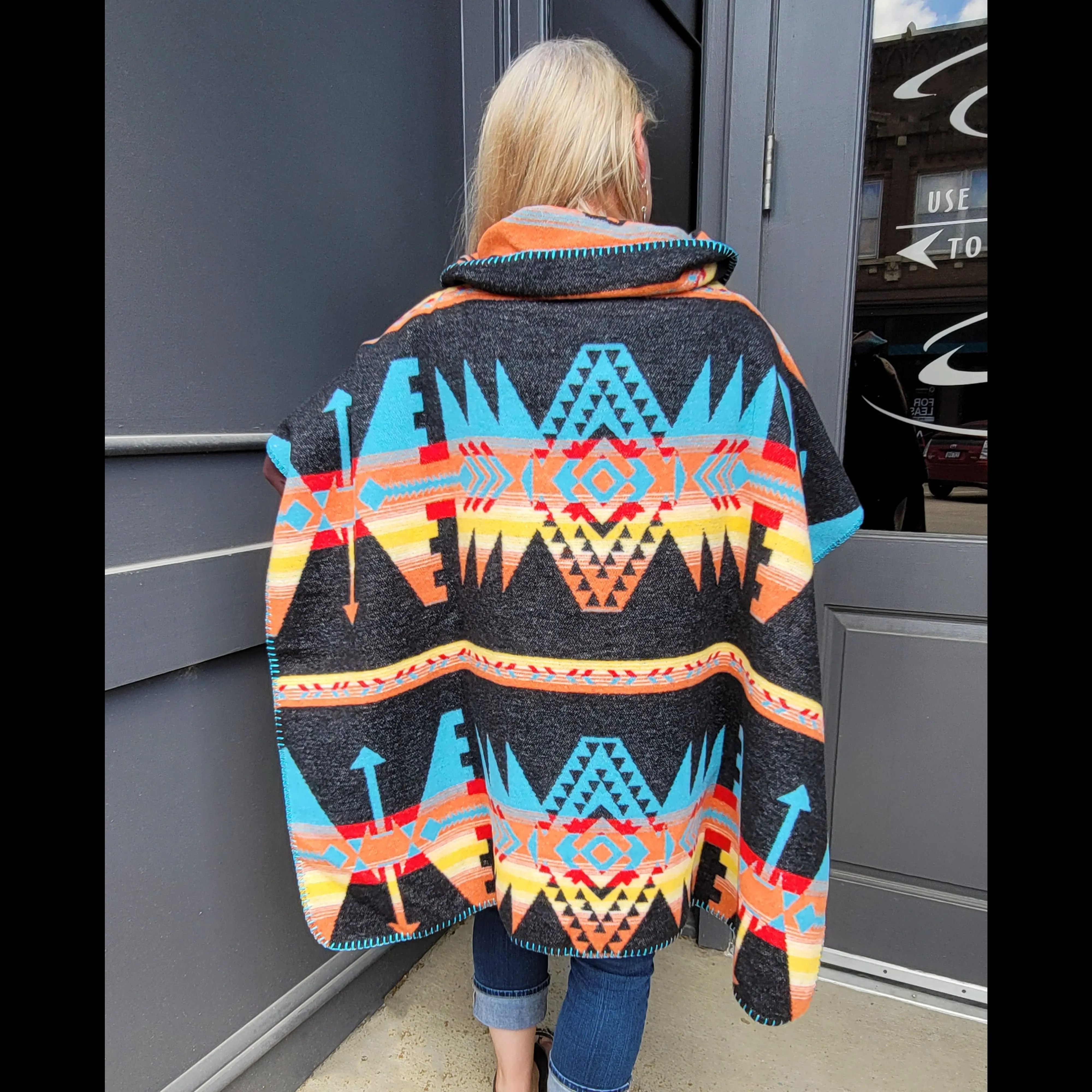 Toggle Cape - Sawtooth - Rhonda Stark - RSTG-ST