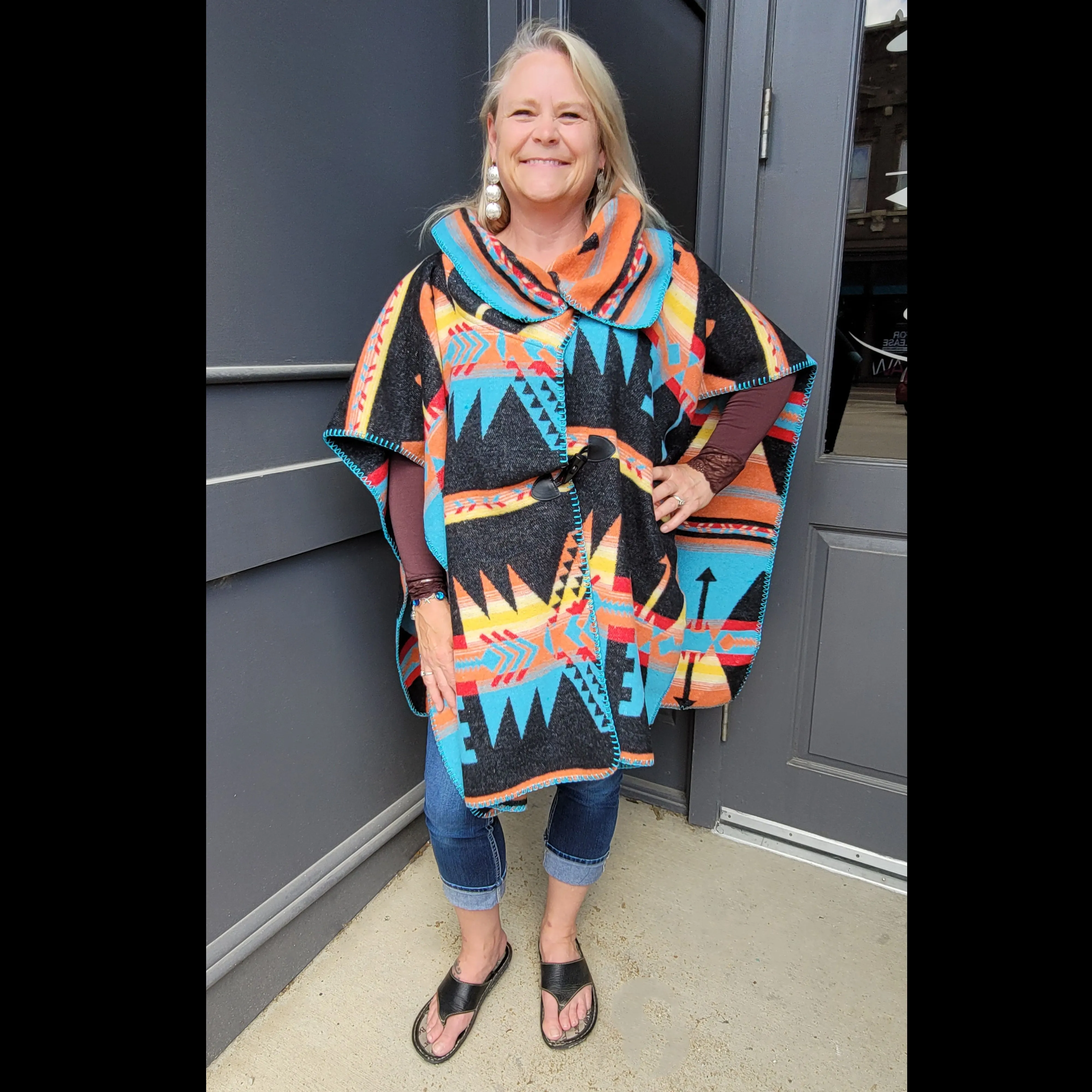 Toggle Cape - Sawtooth - Rhonda Stark - RSTG-ST