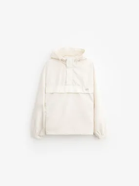 Track Hoodie - Cream White