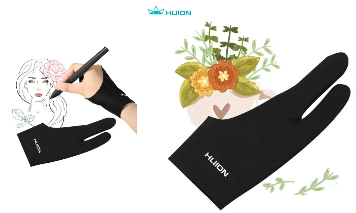Two-Finger Free Size Drawing Glove