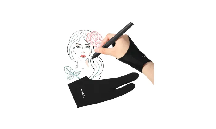 Two-Finger Free Size Drawing Glove