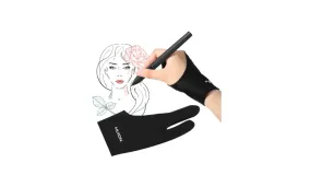 Two-Finger Free Size Drawing Glove