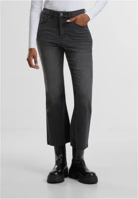 UC Cropped Flared Denim