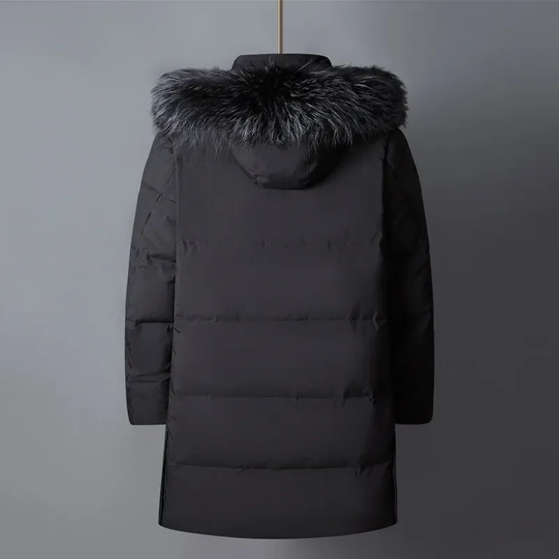 Varhorn - Parka Winterjas Heren – Lang Model met Warme Voering en Bontkraag