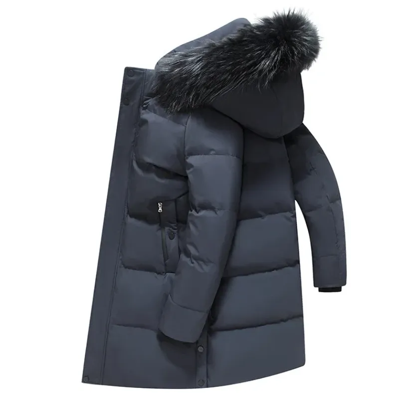 Varhorn - Parka Winterjas Heren – Lang Model met Warme Voering en Bontkraag