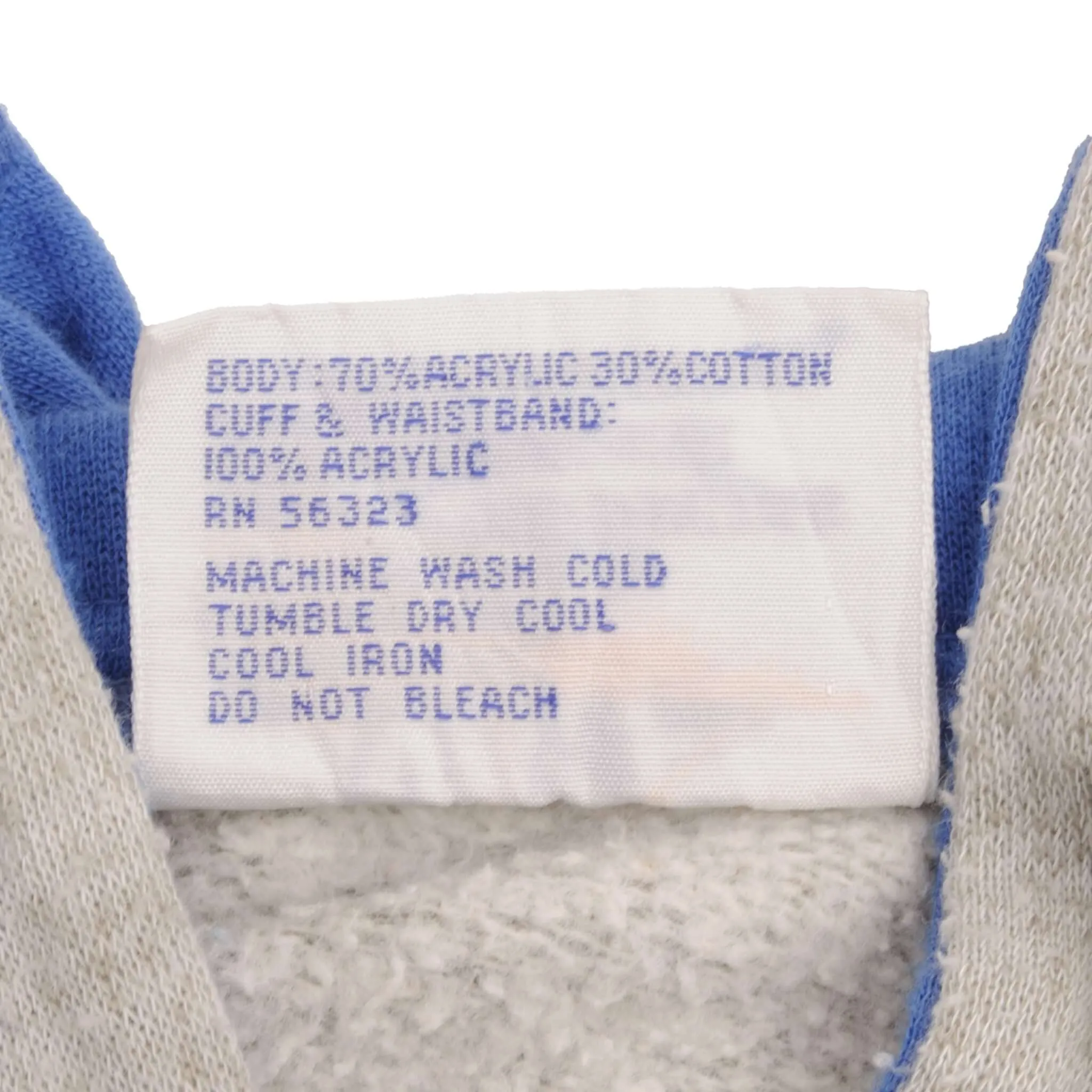 VINTAGE NIKE CLASSIC SWOOSH GREY FULL ZIP HOODIE SWEATSHIRT 1970S SIZE MEDIUM