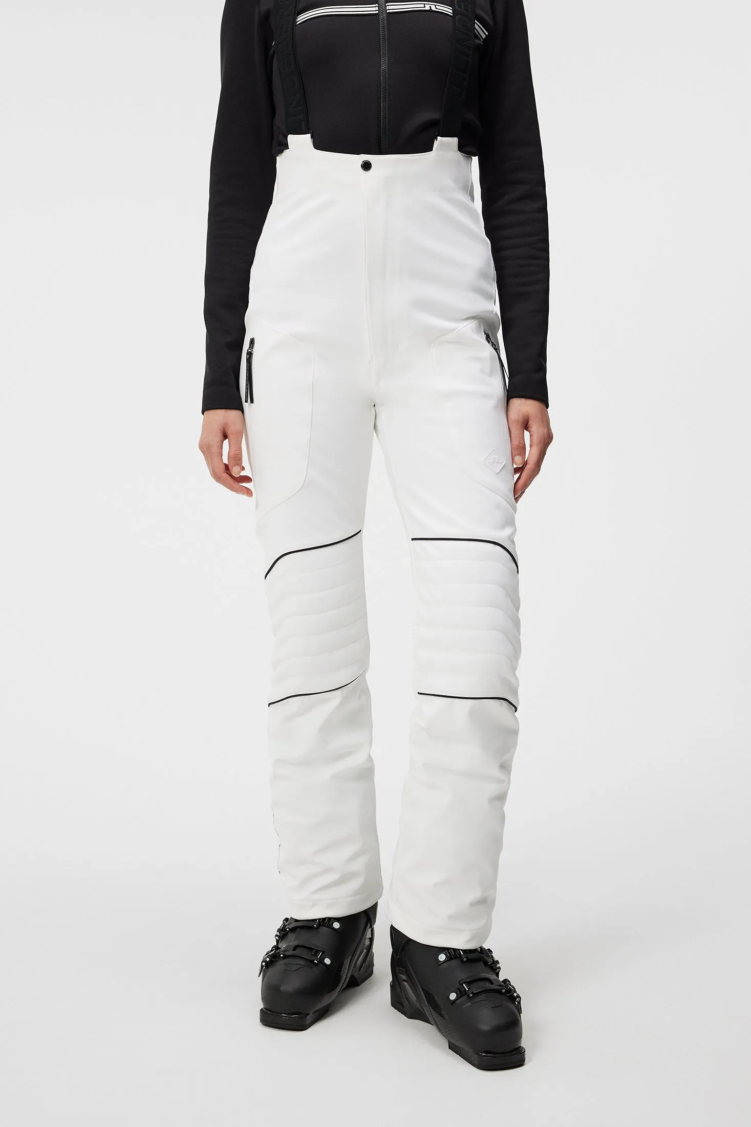 W Stanford Pro Bib Pant / White