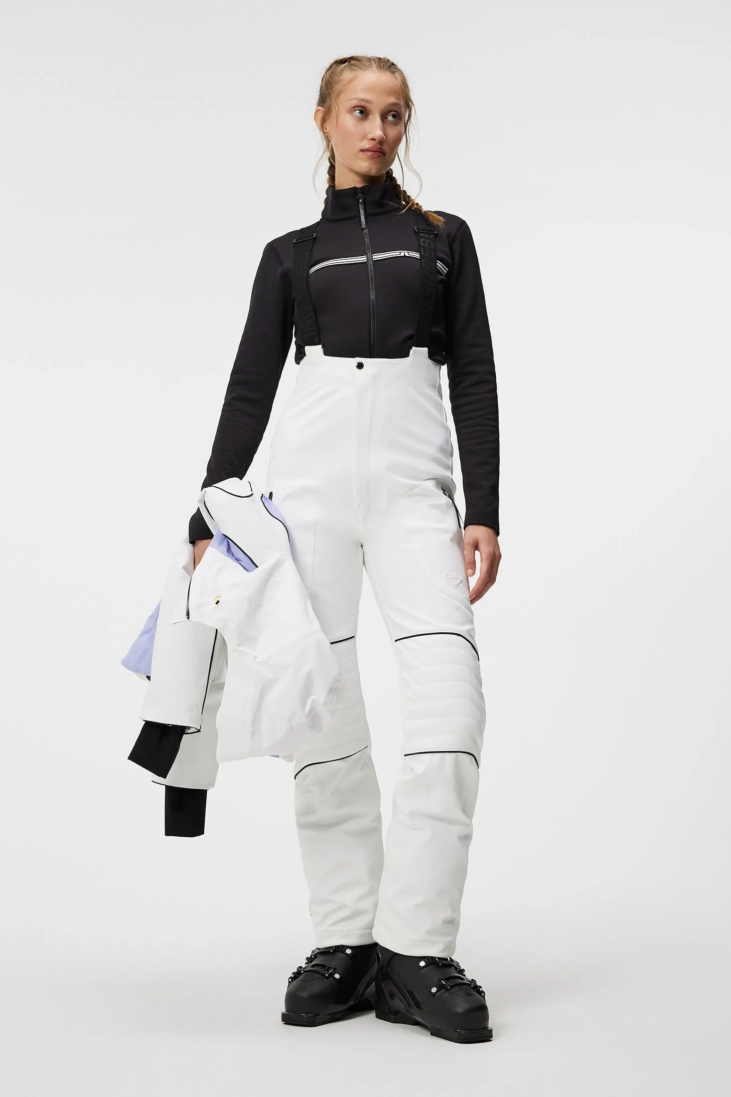 W Stanford Pro Bib Pant / White