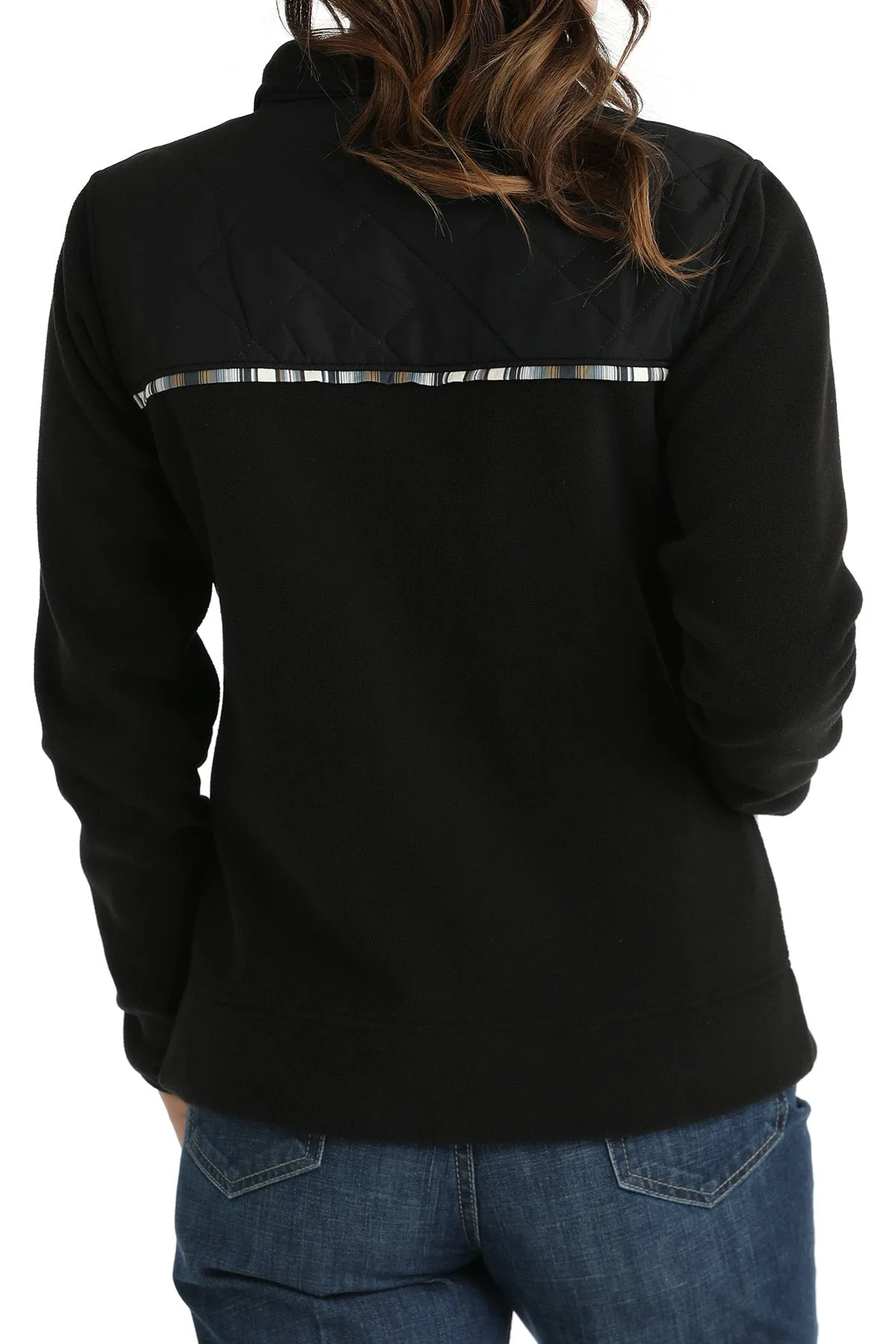 Women's Fleece Jacket - Black - (MAJ9908001)