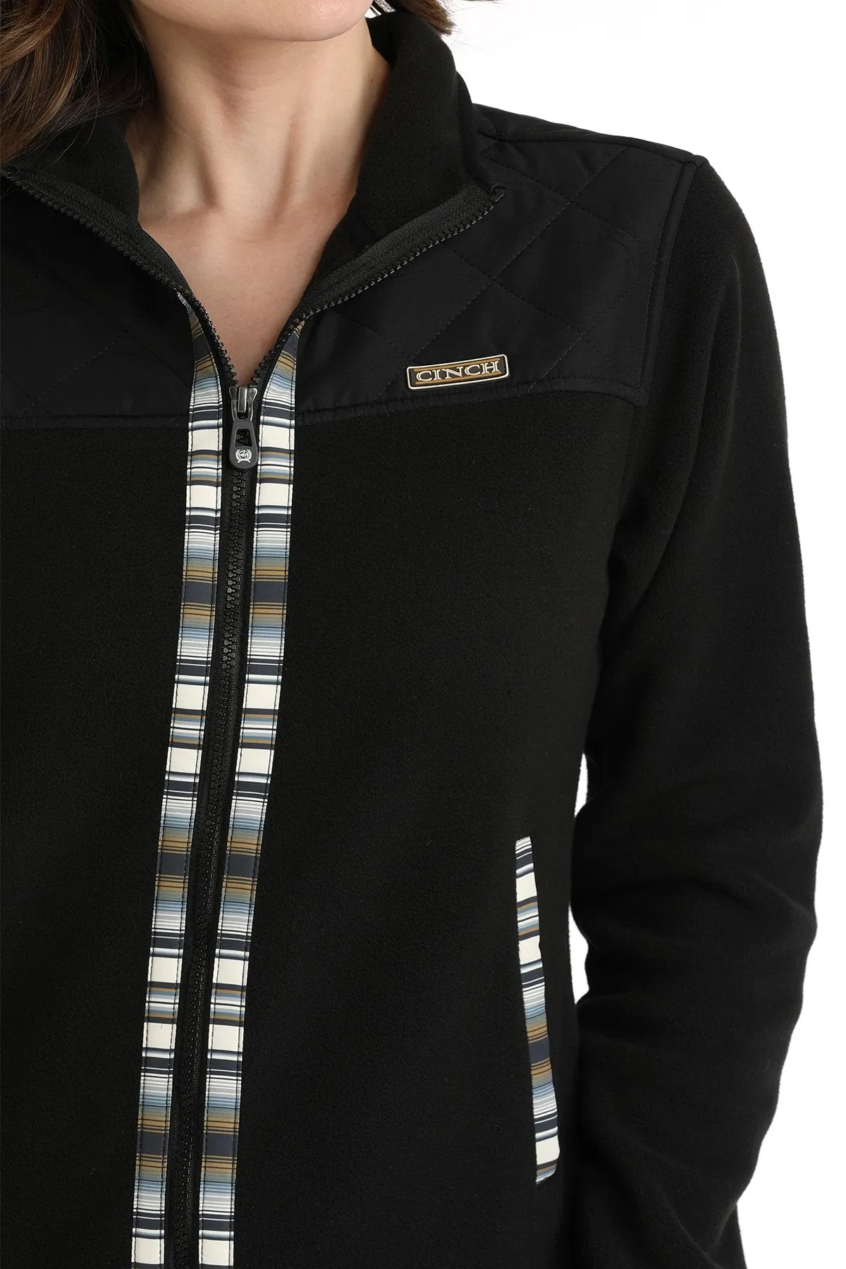 Women's Fleece Jacket - Black - (MAJ9908001)