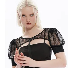 Women's Gothic Lace Cape
