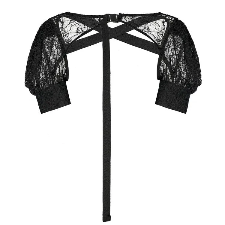 Women's Gothic Lace Cape