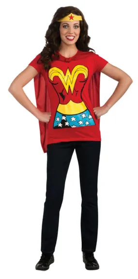 Wonderwoman Shirt Large  Costume
