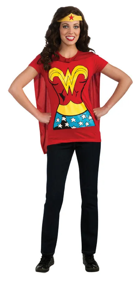 Wonderwoman Shirt Large  Costume