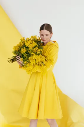 'Yellow Sun' in size L petite (with imperfection)